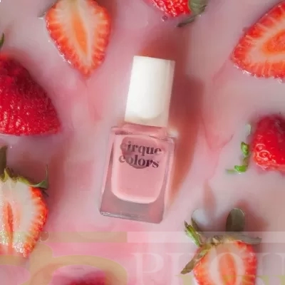 Rose Jelly - Sheer Rose Pink Jelly Nail Polish